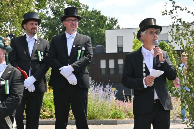 Parade der Kilian-Sch&uuml;tzengilde Altschermbeck 2026