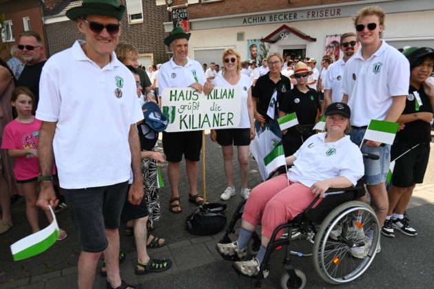 Parade der Kilian-Sch&uuml;tzengilde Altschermbeck 2026