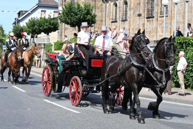 Parade der Kilian-Sch&uuml;tzengilde Altschermbeck 2026