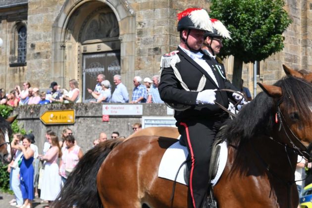 Parade der Kilian-Sch&uuml;tzengilde Altschermbeck 2026