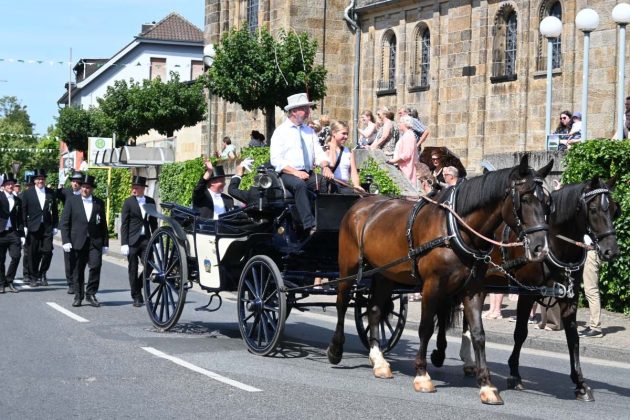 Parade der Kilian-Sch&uuml;tzengilde Altschermbeck 2026