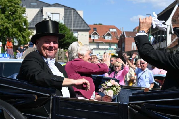 Parade der Kilian-Sch&uuml;tzengilde Altschermbeck 2026