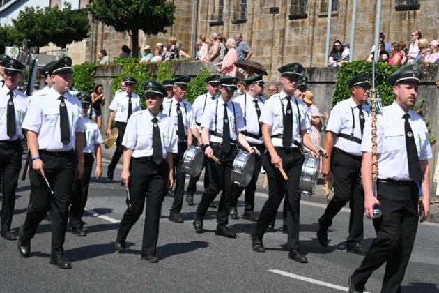 Parade der Kilian-Sch&uuml;tzengilde Altschermbeck 2026