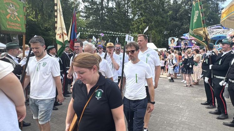 Parade der Kilian-Sch&uuml;tzengilde Altschermbeck 2026