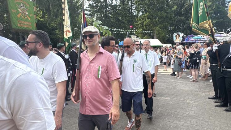 Parade der Kilian-Sch&uuml;tzengilde Altschermbeck 2026
