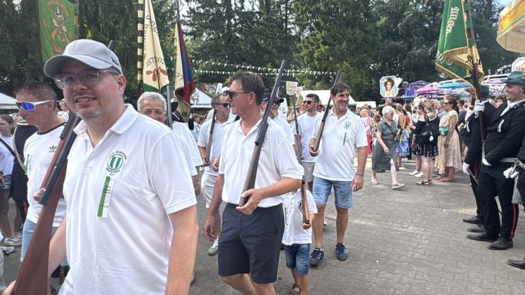 Parade der Kilian-Sch&uuml;tzengilde Altschermbeck 2026