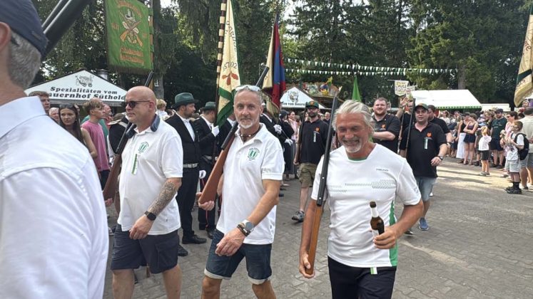 Parade der Kilian-Sch&uuml;tzengilde Altschermbeck 2026