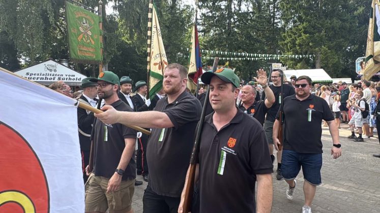 Parade der Kilian-Sch&uuml;tzengilde Altschermbeck 2026