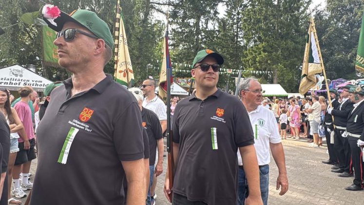 Parade der Kilian-Sch&uuml;tzengilde Altschermbeck 2026