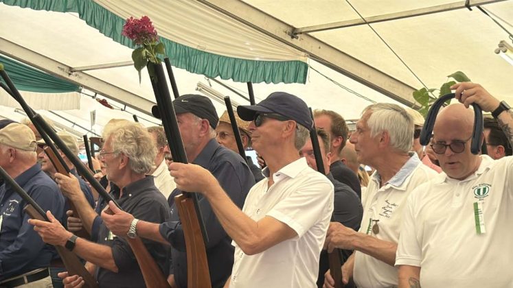Parade der Kilian-Sch&uuml;tzengilde Altschermbeck 2026