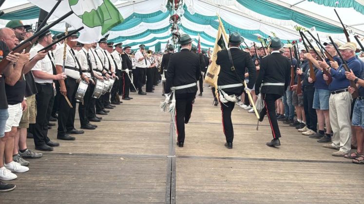 Parade der Kilian-Sch&uuml;tzengilde Altschermbeck 2026