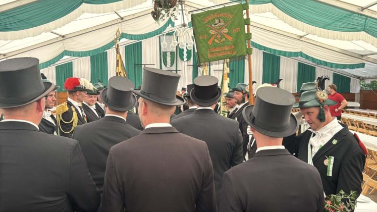 Parade der Kilian-Sch&uuml;tzengilde Altschermbeck 2026