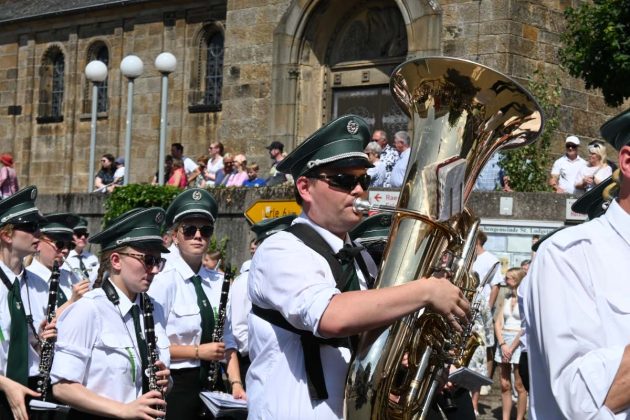 Parade der Kilian-Sch&uuml;tzengilde Altschermbeck 2026