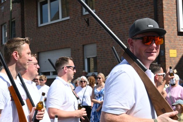 Parade der Kilian-Sch&uuml;tzengilde Altschermbeck 2026