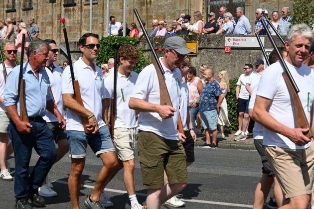 Parade der Kilian-Sch&uuml;tzengilde Altschermbeck 2026