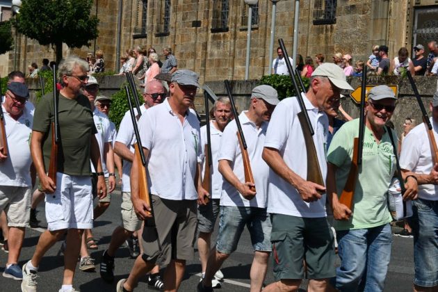Parade der Kilian-Sch&uuml;tzengilde Altschermbeck 2026