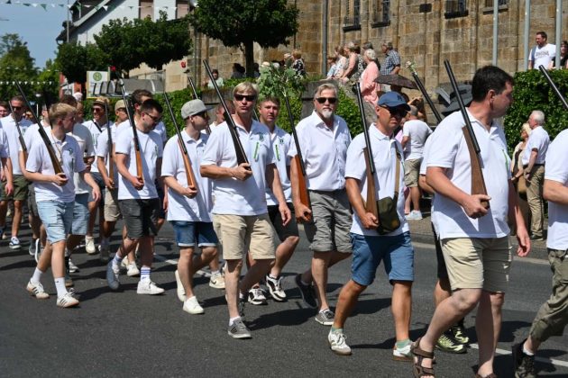 Parade der Kilian-Sch&uuml;tzengilde Altschermbeck 2026