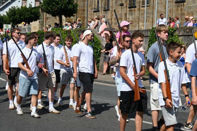 Parade der Kilian-Sch&uuml;tzengilde Altschermbeck 2026