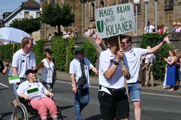 Parade der Kilian-Sch&uuml;tzengilde Altschermbeck 2026