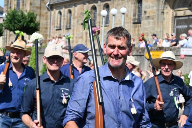 Parade der Kilian-Sch&uuml;tzengilde Altschermbeck 2026