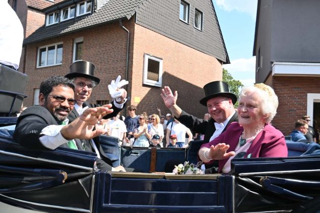 Parade der Kilian-Sch&uuml;tzengilde Altschermbeck 2026