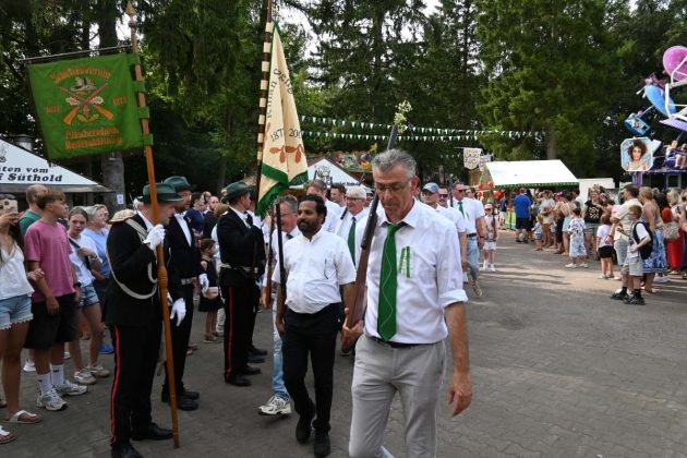 Parade der Kilian-Sch&uuml;tzengilde Altschermbeck 2026
