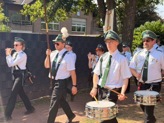 Parade der Kilian-Sch&uuml;tzengilde Schermbeck 2026