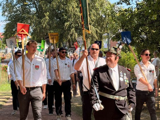 Parade der Kilian-Sch&uuml;tzengilde Schermbeck 2026