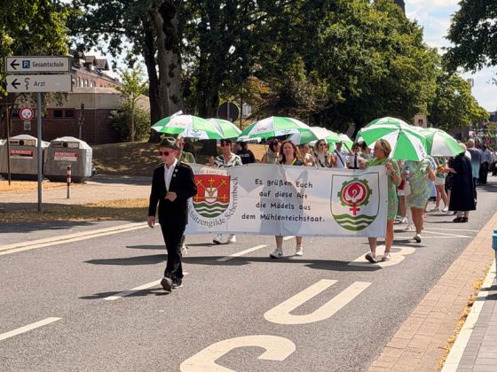 Parade der Kilian-Sch&uuml;tzengilde Schermbeck 2026