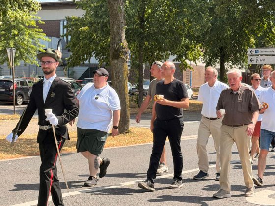 Parade der Kilian-Sch&uuml;tzengilde Schermbeck 2026