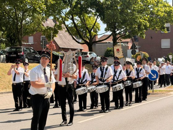 Parade der Kilian-Sch&uuml;tzengilde Schermbeck 2026