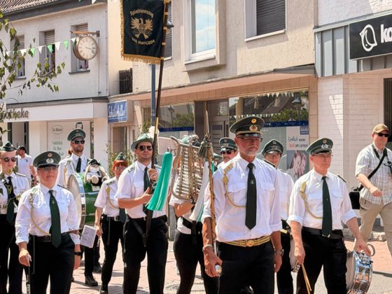 Parade der Kilian-Sch&uuml;tzengilde Schermbeck 2026