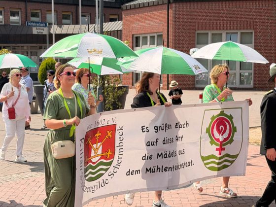 Parade der Kilian-Sch&uuml;tzengilde Schermbeck 2026