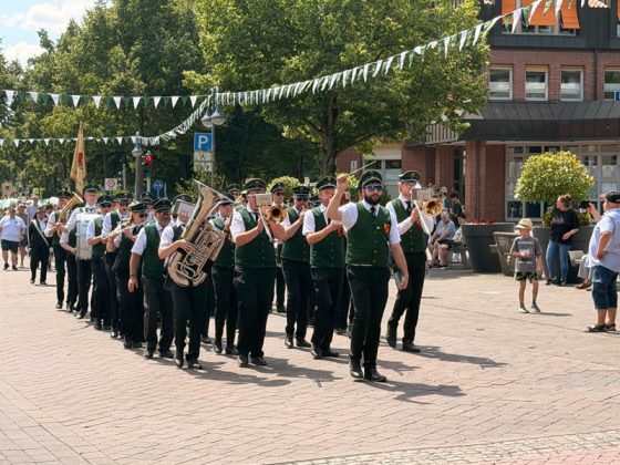 Parade der Kilian-Sch&uuml;tzengilde Schermbeck 2026