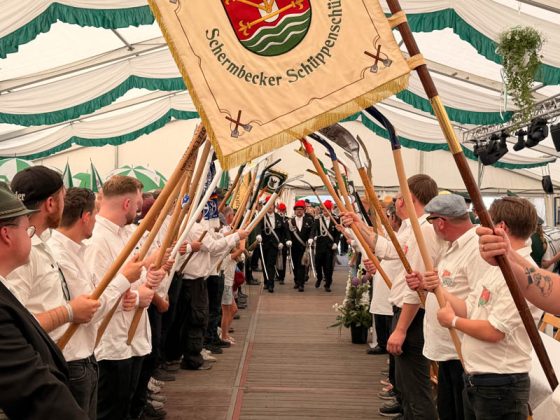 Parade der Kilian-Sch&uuml;tzengilde Schermbeck 2026