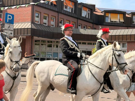 Parade der Kilian-Sch&uuml;tzengilde Schermbeck 2026