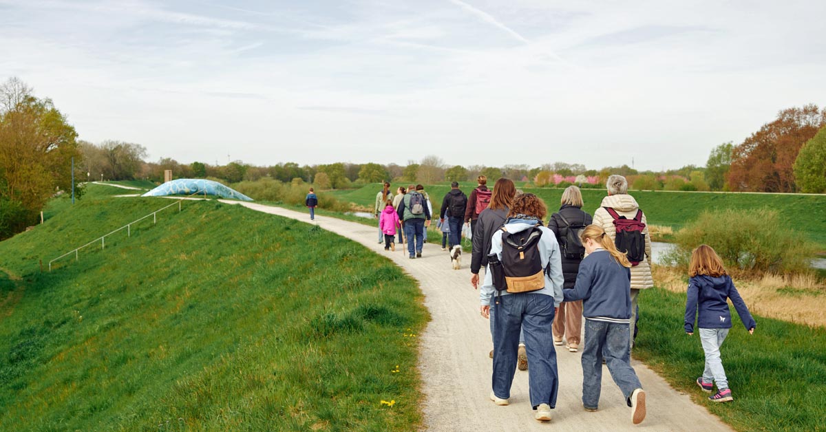 Blaugrüne Wandertour Schermbeck und Dorsten