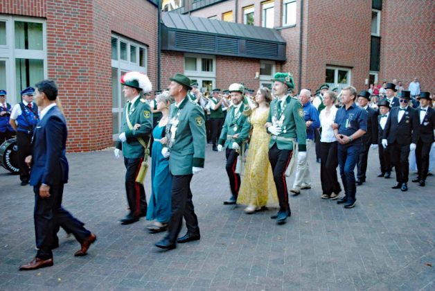 Sch&uuml;tzenzug der Kilian-Sch&uuml;tzengilde Schermbeck